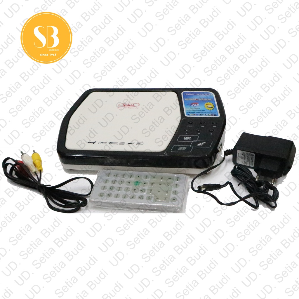 Portable VCD DVD Player Nakai 182 Baru dan Murah