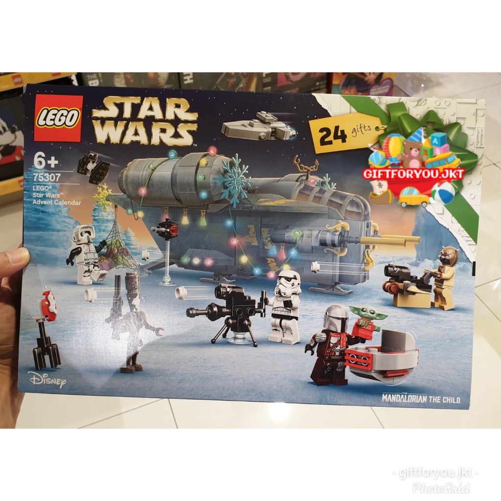 Jual Lego Starwars 75307 Star Wars Advent Calendar Mainan Bricks Figure ...