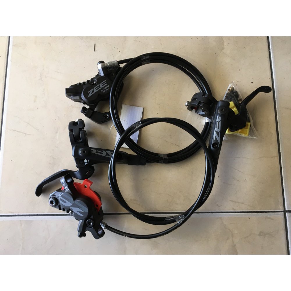 zee shimano brakeset m640 dual piston Berkualitas