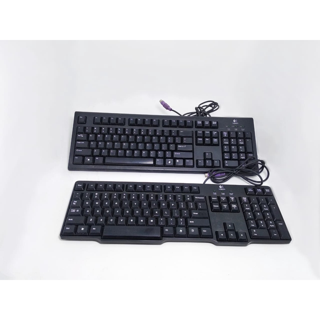 KEYBORD PS2 DAN MOUSE LOGITEK MURAH