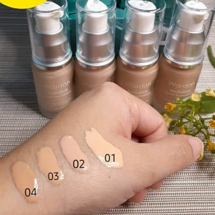 wardah exclusive liquid foundation