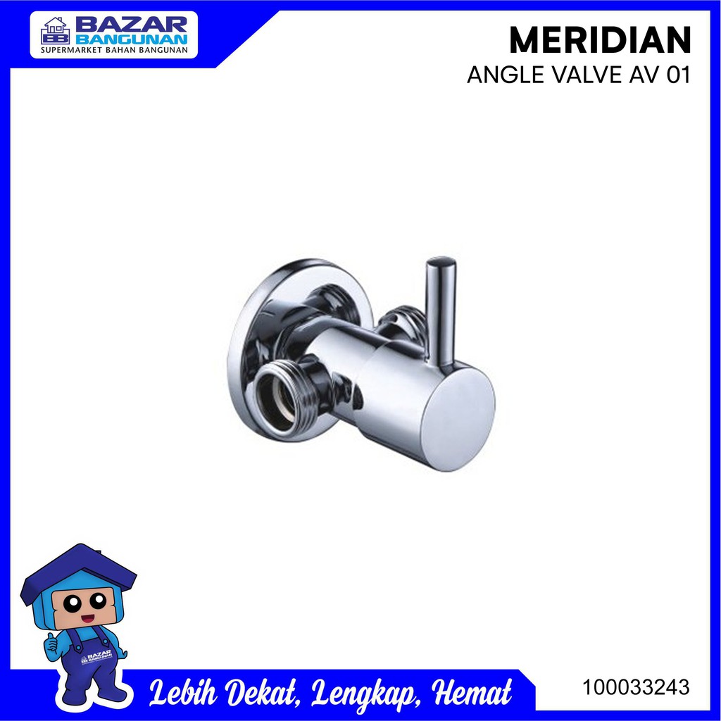 Jual Meridian Angle Valve Stop Keran Kran Katup Sudut Av 01