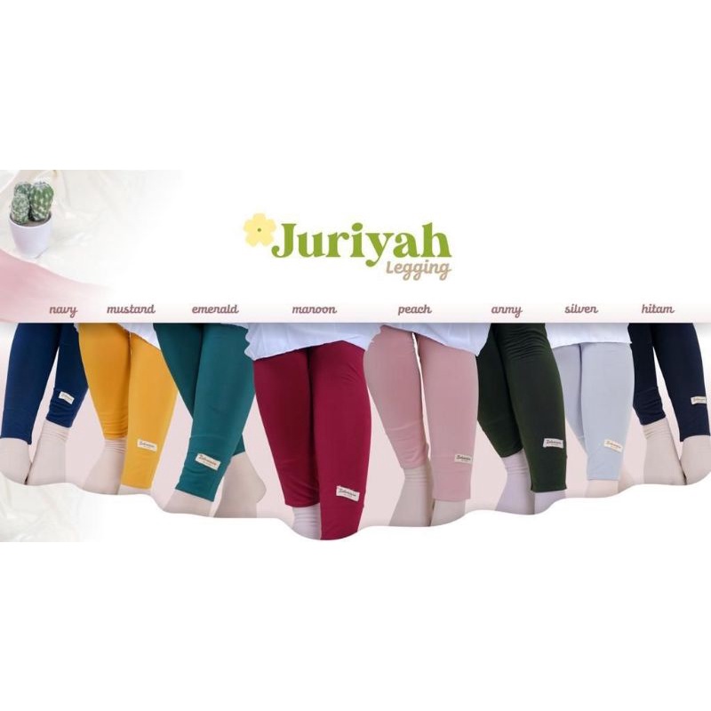 LEGGING JURIYAH BY ZABANNIA size Standar dan Jumbo
