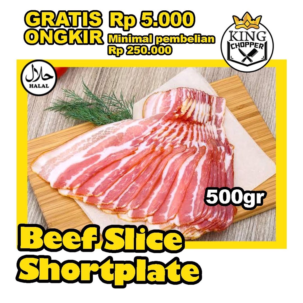 Jual Beef Slice Usa Shortplate Daging Frozen Sapi Giling Sukiyaki