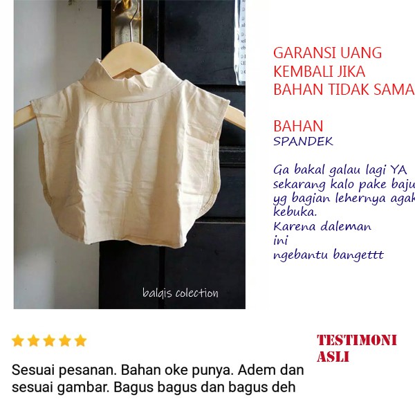 daleman leher daleman jilbab daleman kerudung ciput kaos jilbab