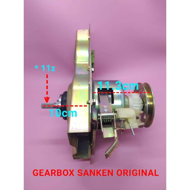 GEAR BOX MESIN CUCI SANKEN ORIGINAL | GEARBOX 1 TABUNG | GIRBOX | GERBOX TOP LOADING UMUM UNIVERSAL