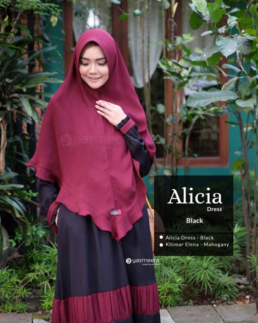 GAMIS SYARI ALICIA II  YASMEERA