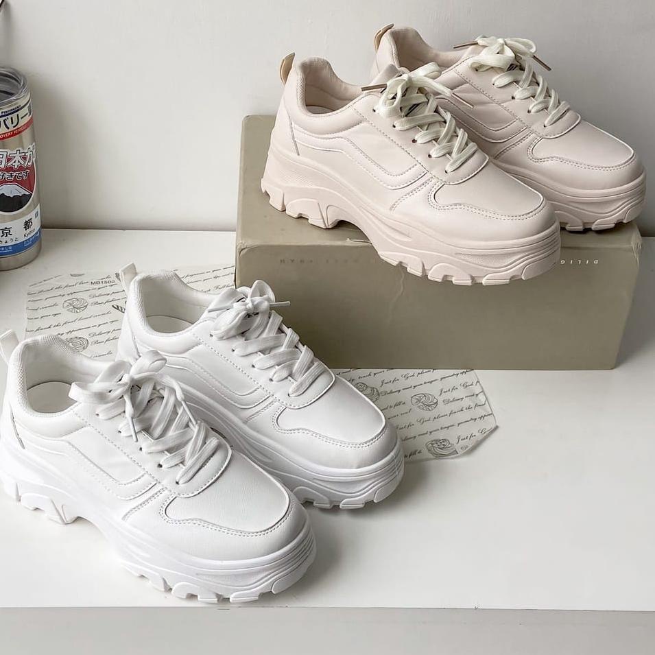 LANGSUNG KIRIM.. SEPATU SNEAKERS WANITA KOREA TAEYONG VN 01 TERBARU
