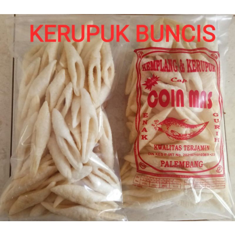 

Kerupuk Ikan Khas Palembang varian Buncis 250gr