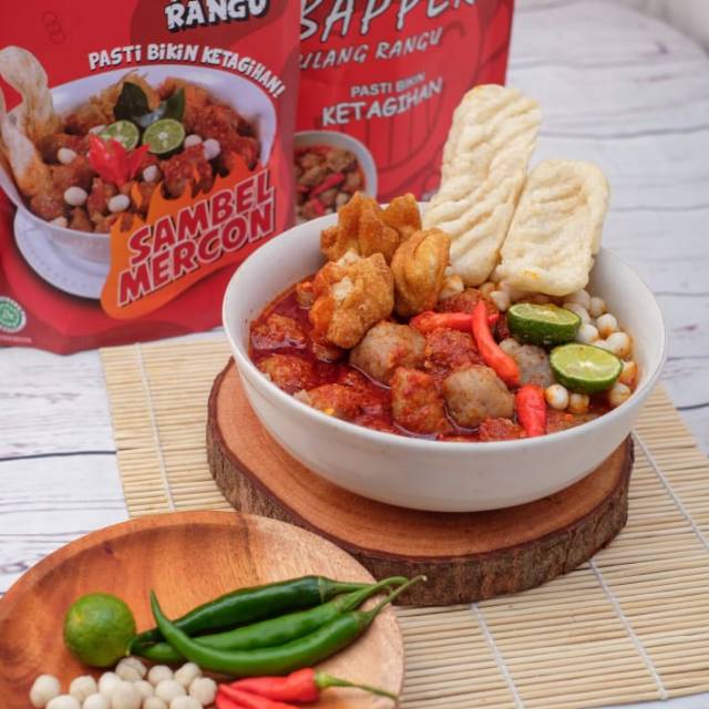 

Baso aci bapper tulang rangu sambel mercon