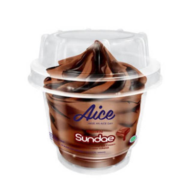 Aice Ice Cream Sundae Chocolate 100 ml