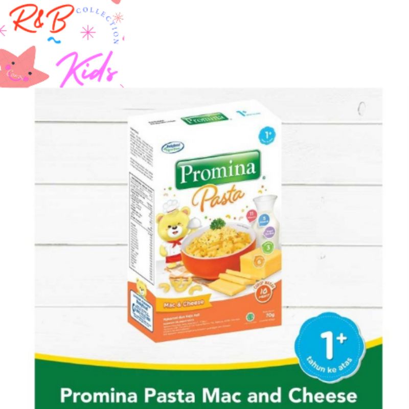 

Promina Pasta Mac & Cheese 70 g 1+ ( 1 tahun ke atas )