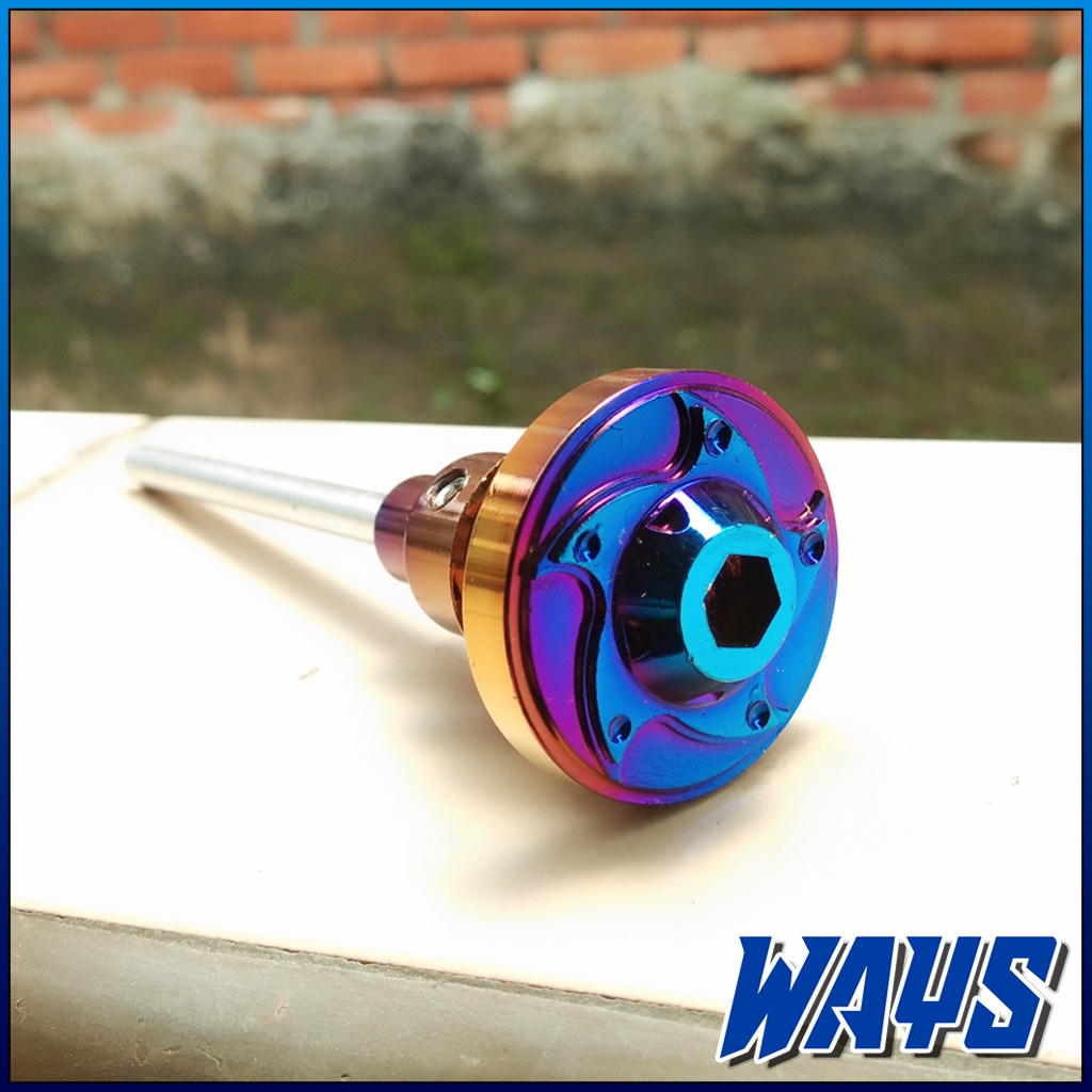 P011 | Tutup Oli Mesin Probolt Two Tone Variasi Mio Beat Scoopy Nmax PCX Aerox ADV CB150 Vixion R15