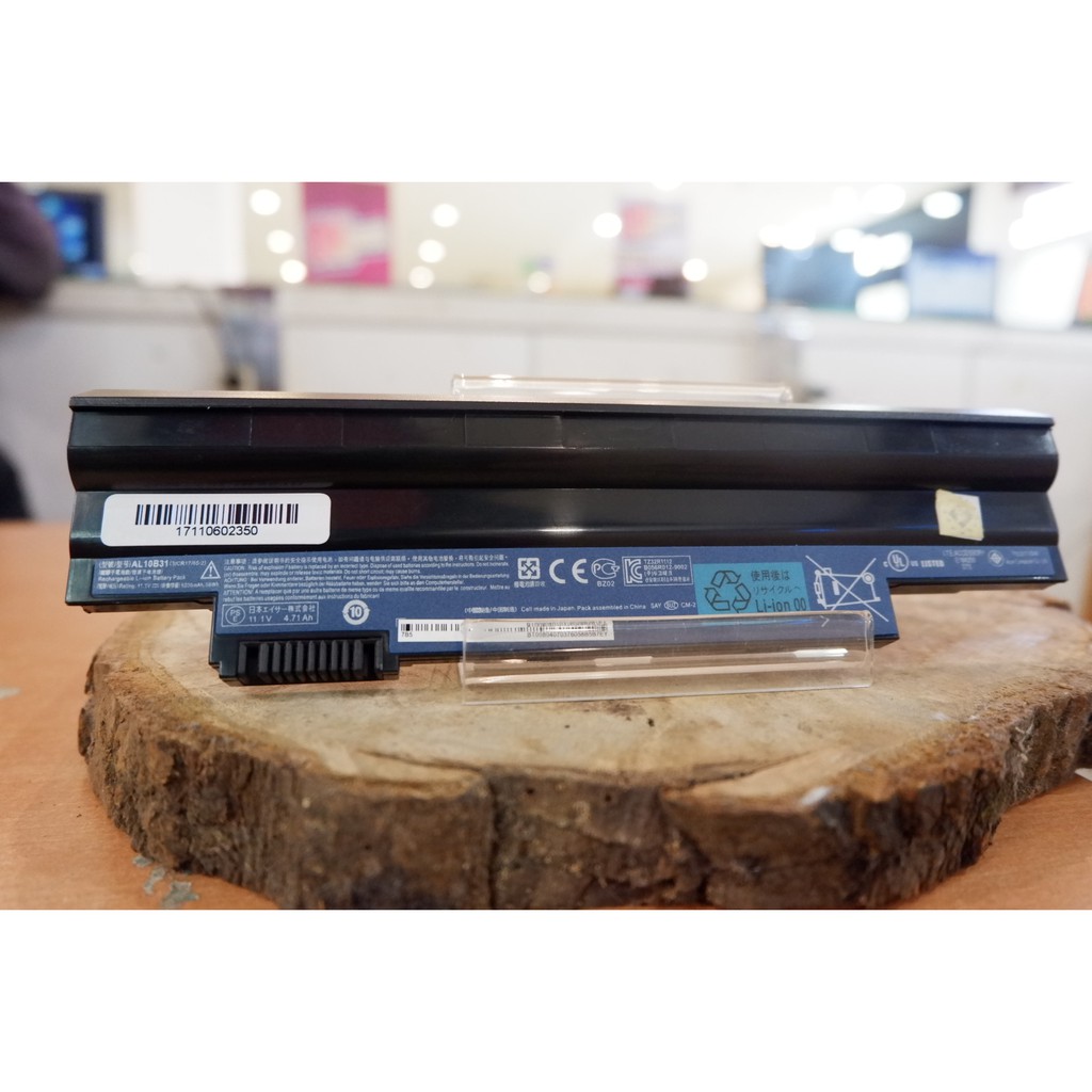 Baterai Battery Batre Original Acer Aspire One AOD255 AOD257 AOD260 AOD270 AL10G31 AL10B31 Black