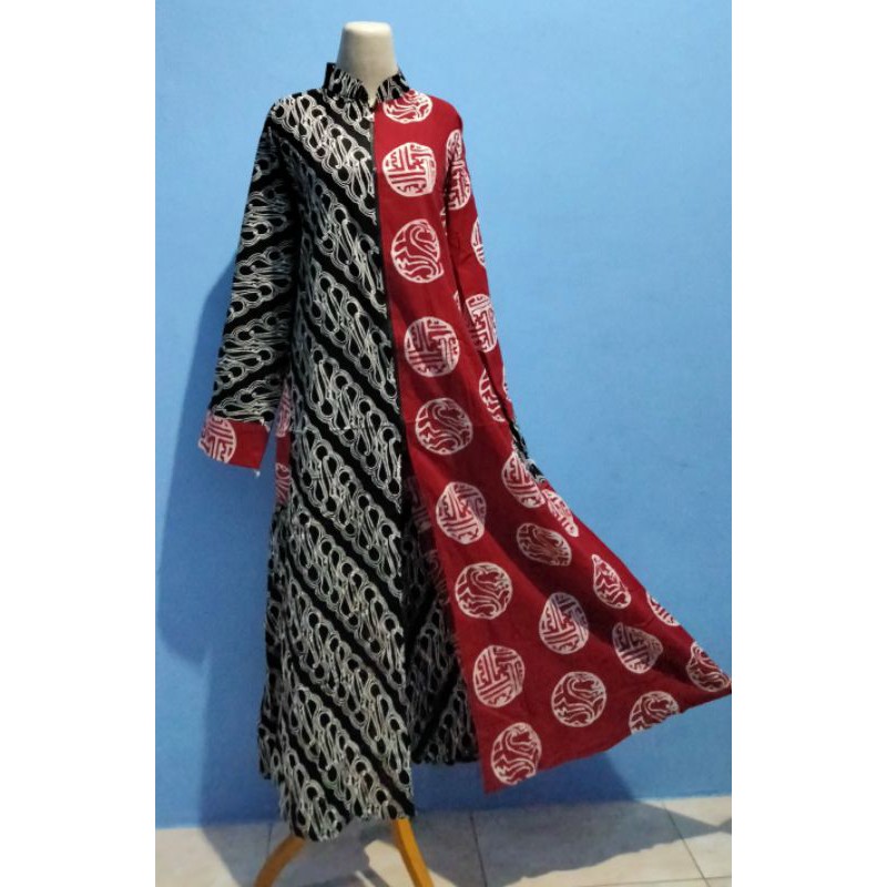 CARDIGAN batik gamis terlaris offline