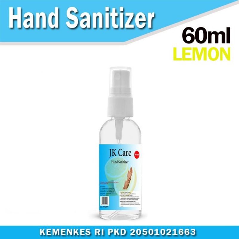 Hand Sanitizer 60ML cair / Aseptic / Antiseptic - Green Tea