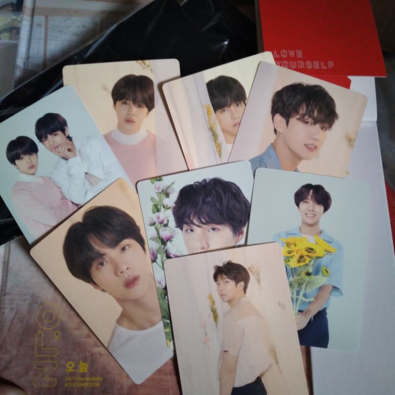 BTS Love yourself tour photocard