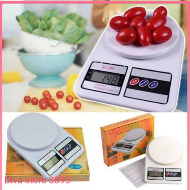 Timbangan Digital 7 KG SF-400 / Electronic Kitchen Scale SF-400 CL