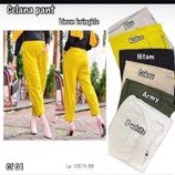 Celana Crincle Fashion Kuning & BW