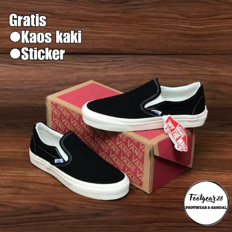 SEPATU VANS SLIP ON OG PREMIUM / VANS SLIP ON / SEPATU VANS TERLARIS