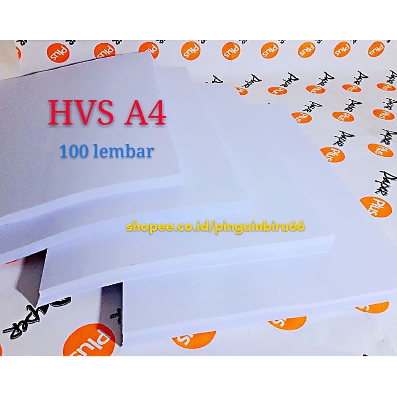 

kertas HVS PUTIH 75 gr . kertas fotokopi A4 / ( 100 sheets / 100 lembar )
