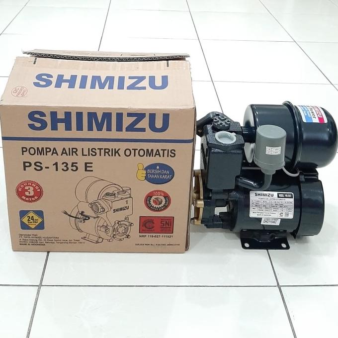 Pompa Air Shimizu 125watt Otomatis PS135E Lc