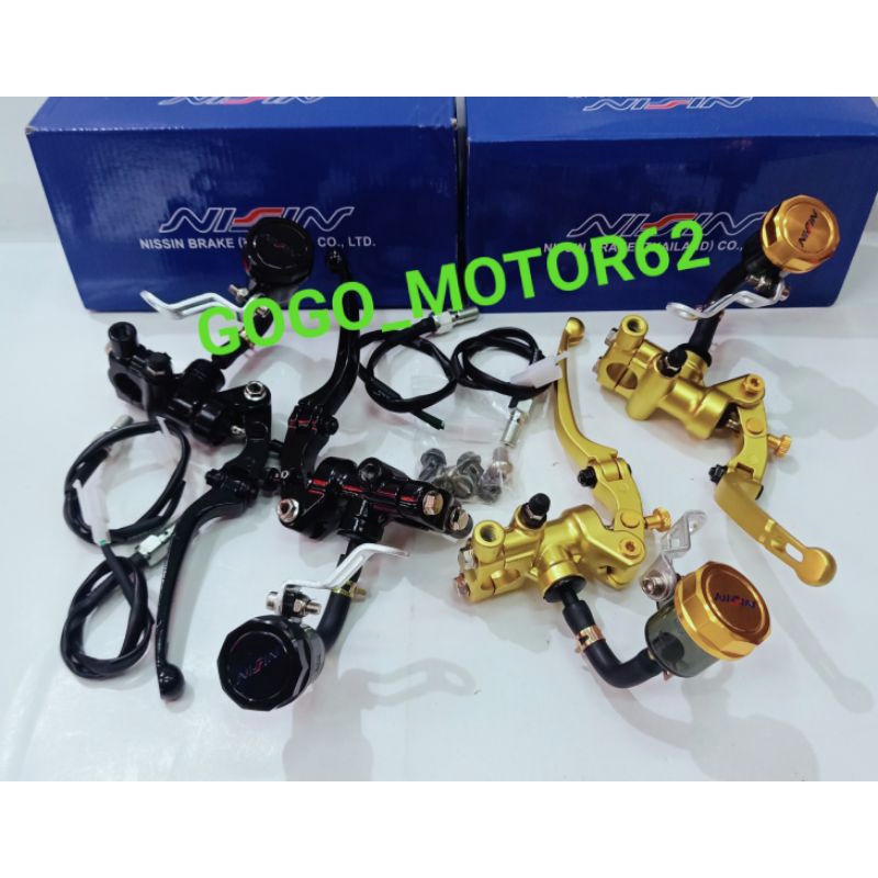 Master Handle Handel Hendel Rem Atas Cakram Double Nmax Pcx Adv Xmax Nissin Tabung Pisah Custom