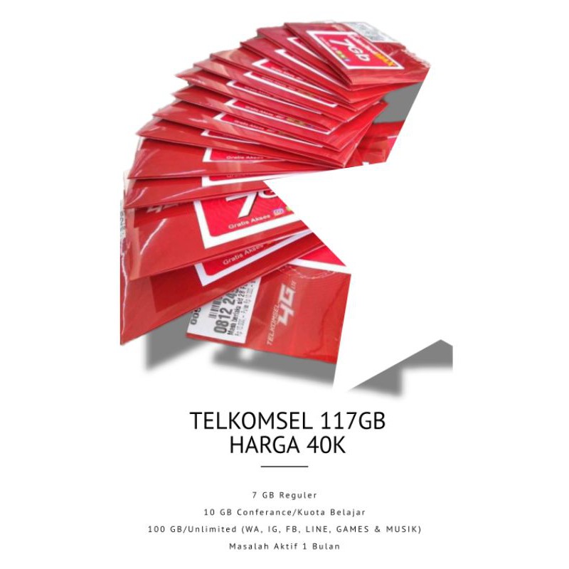 Telkomsel Simpati 7GB Unlimited no bagus