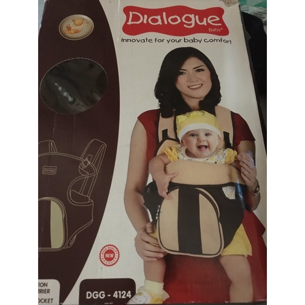 preloved gendongan bayi dialogue + bee mee (new)