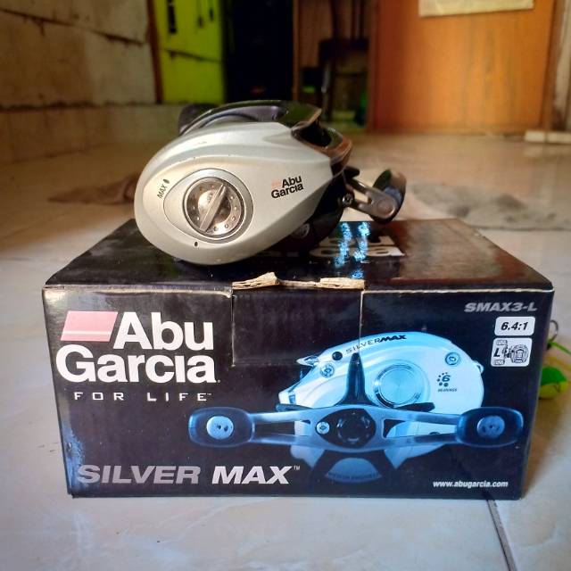 Reel baitcasting BC ABU GARCIA SILVER MAX 3L,kiri