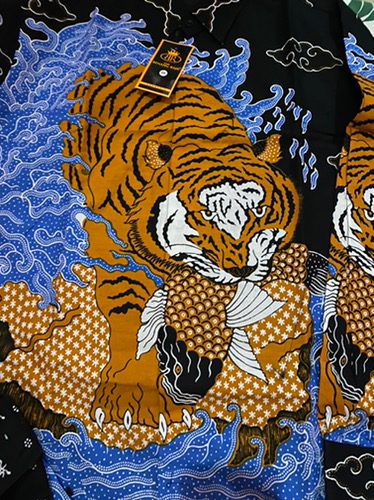 Benang Raja Kemeja Batik Pria Lengan Panjang Ukuran Jumbo 2xl 3xl 4xl 5xl
