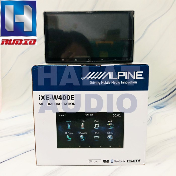 Headunit / Doubledin / TV Audio Mobil Alpine 7" iXE - W400E 7 inch