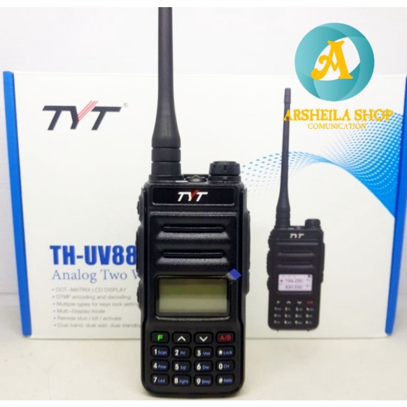 Ht tyt uv 88 dual band original murah