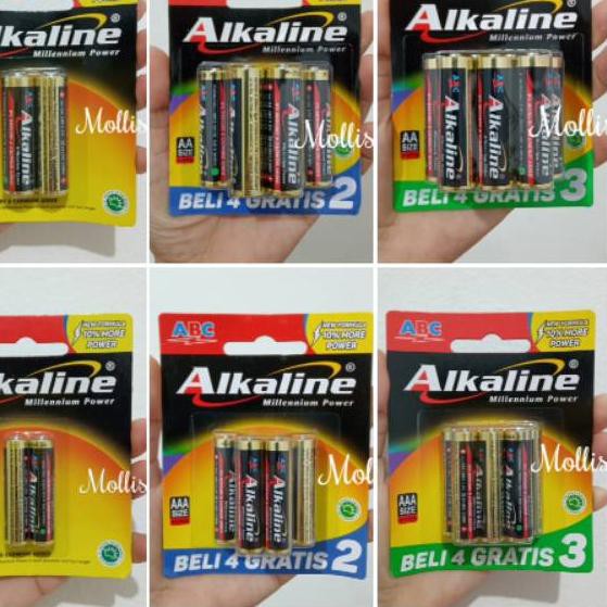 Grosiran Murah Baterai/battery ABC Alkaline AA/AAA isi 2 | isi 6 | isi 7