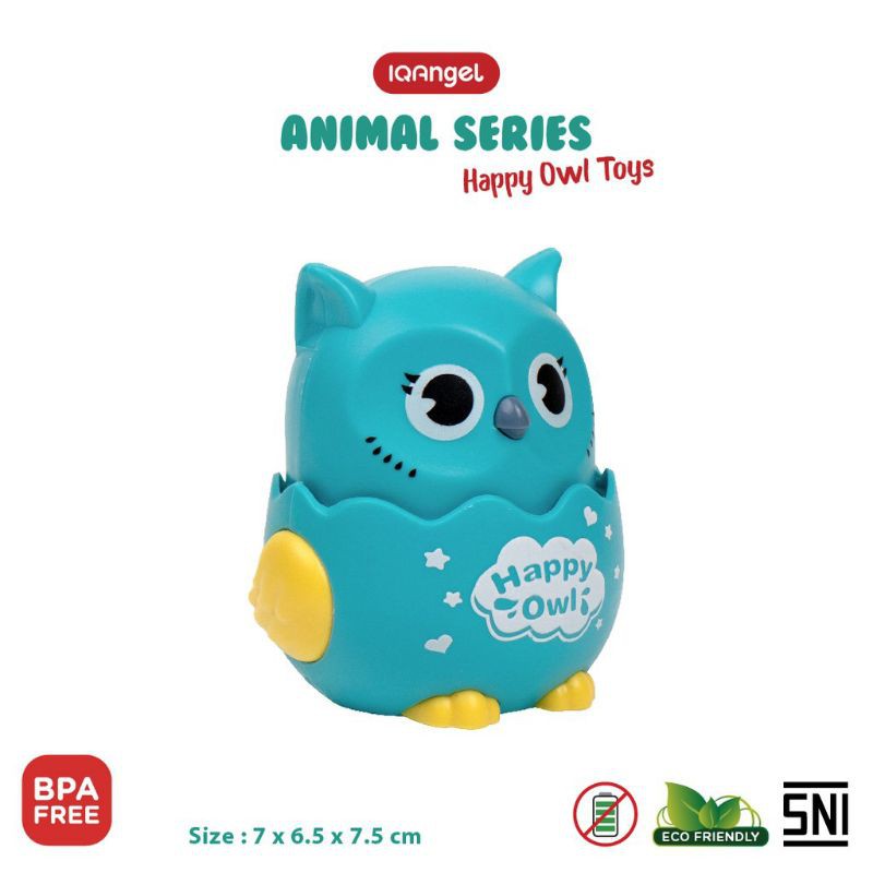 TOYS | IQANGEL / iq angel HAPPY OWL TOYS / Mainan Edukasi / Mainan Edukasi Anak