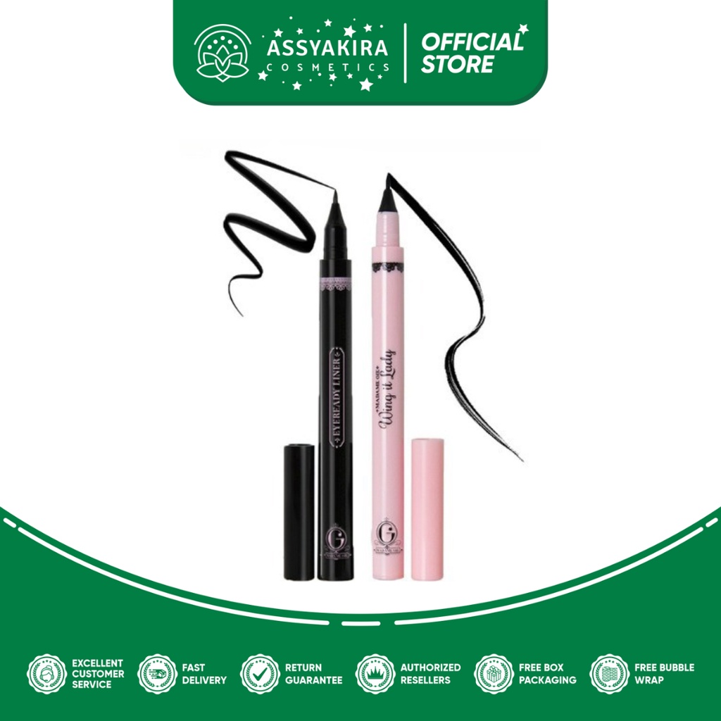 Madame Gie Eyeready Pen Liner | Madame Gie Wing It Lady Pen Liner