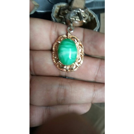 Liontin Batu Ruby Asli