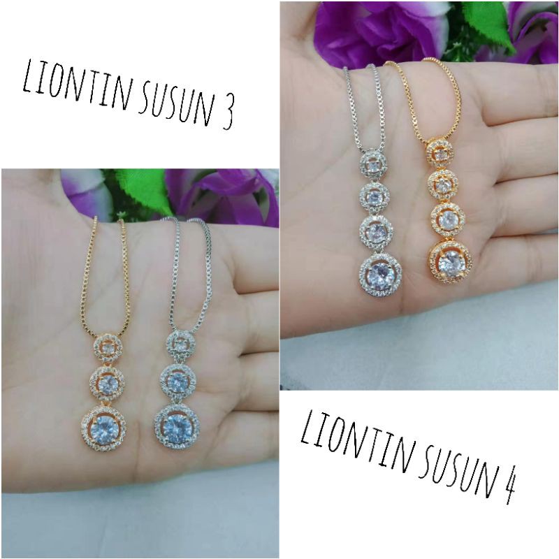 Xuping kalung &amp; liontin susun 034