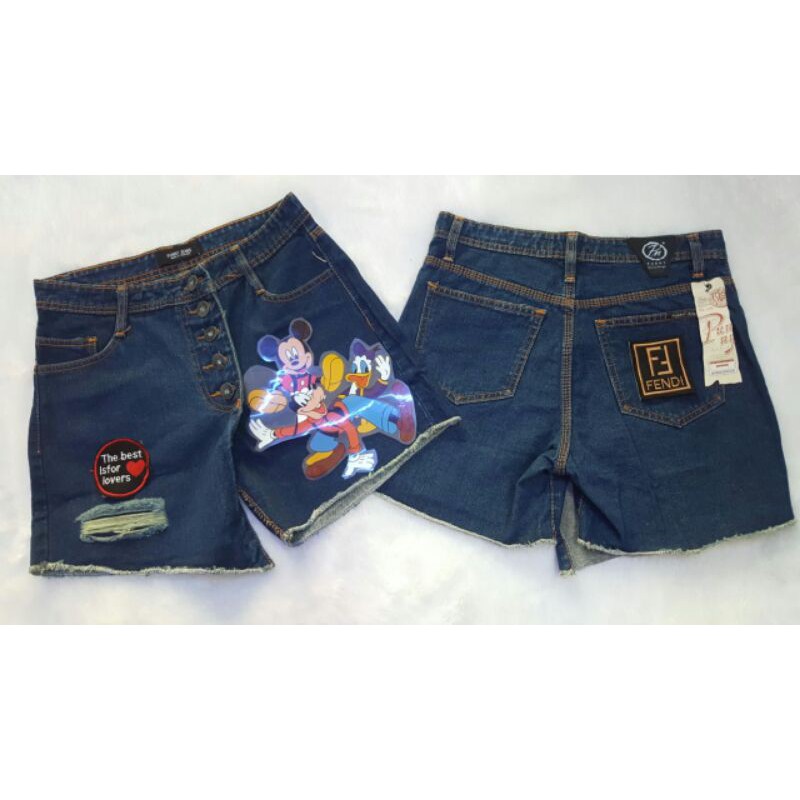RC ROK CELANA PN KANCING 5 ANIME SOBEK JEANS IJO