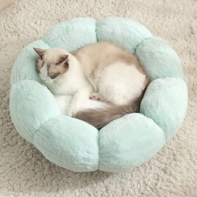 KASUR TEMPAT TIDUR KUCING BULU HANGAT DAN LEMBUT