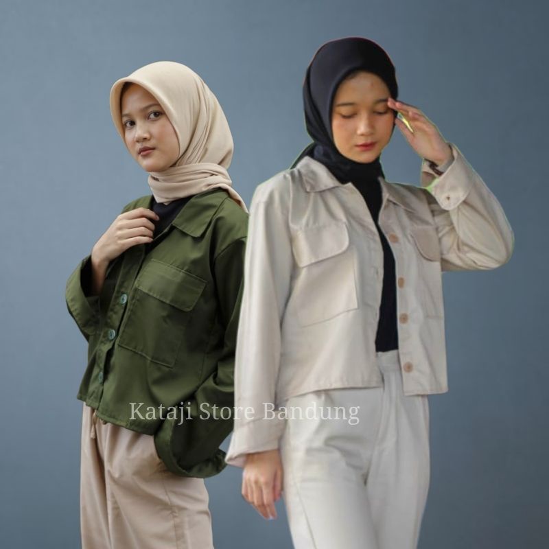 JAKET WANITA CASUAL | LUMINO JAKET | BAHAN PARASUT