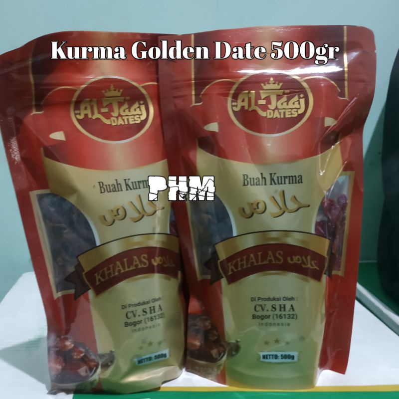 

Kurma Golden Khalas 500gr/kurma khalas/kurma murah/kurma legit/kurma enak