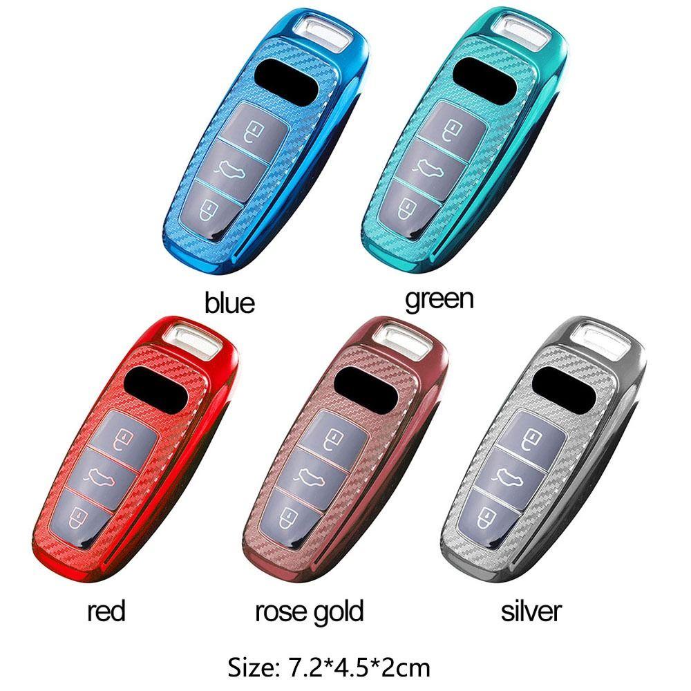 Preva Remote Key Case Soft TPU Pelindung Kulit Key Fob Cover