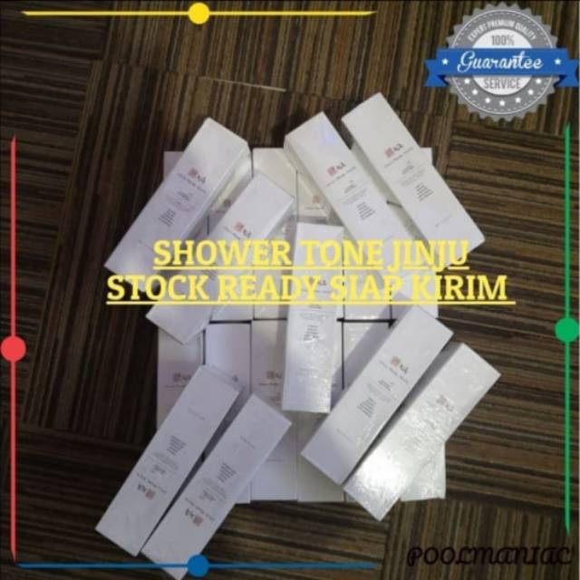 Jinju Pearl White in Shower Tone Up immediate effect