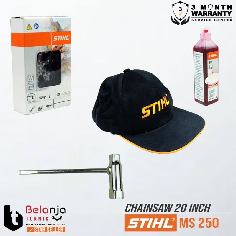 Mesin potong kayu STIHL MS 250 ukuran 20 inch Chainsaw stihl ms250 garansi resmi