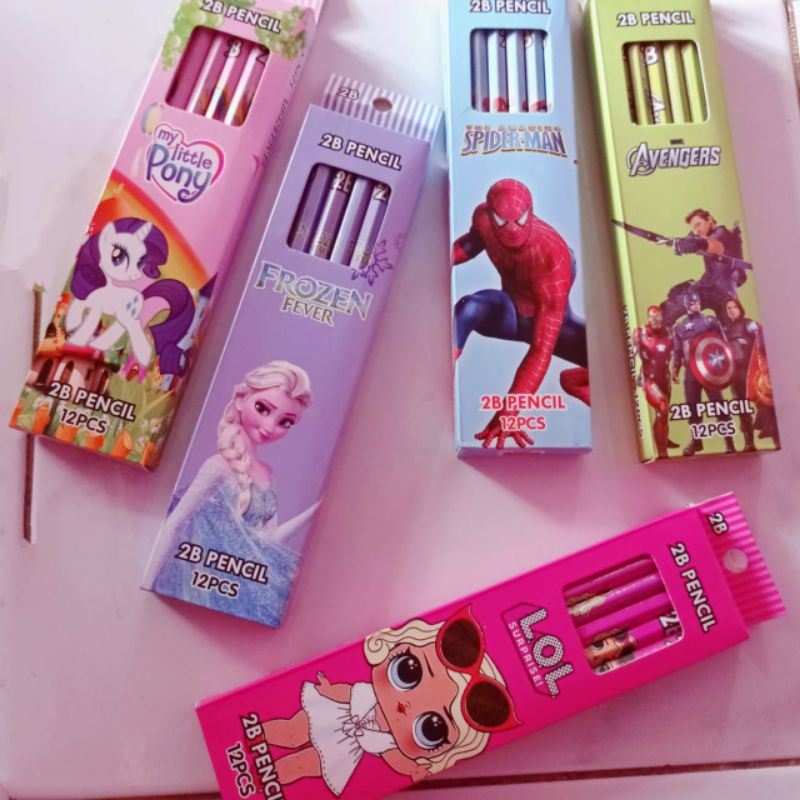 

Pensil 2B Karakter Anak Selusin Fancy 2B