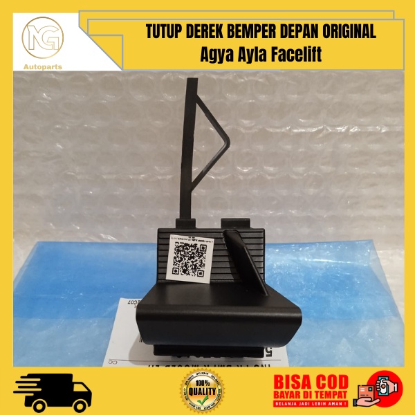 Tutup Derek Tutup Towing Bemper Depan Agya Ayla Facelift Original 52715-BZ010