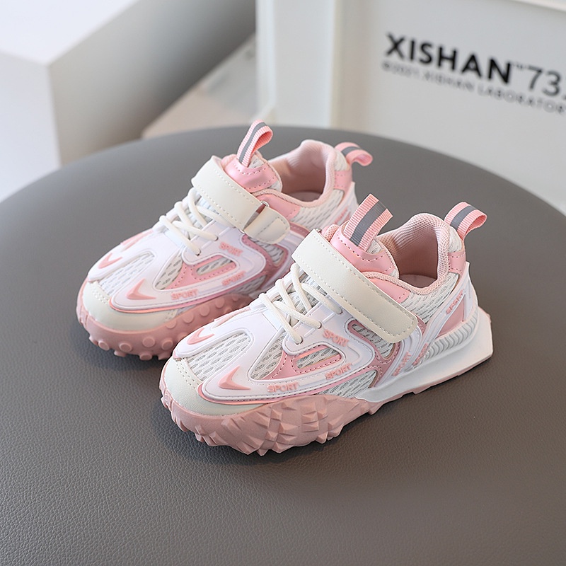 Sepatu Anak Sneacker Model  Sport  Kekinian 100% Import