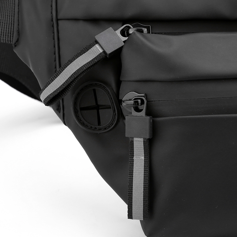 HAOSHUAI 3393 Tas Selempang Dada Pria Waistbag Anti Air Premium WK-SBY
