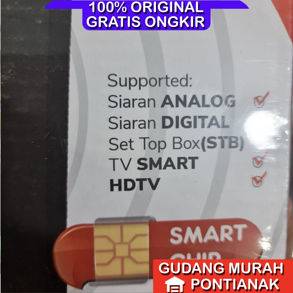 Antena Digital Score / Aoki DV3  Indoor dan Outdoor mendukung SET TOP BOX (STB)